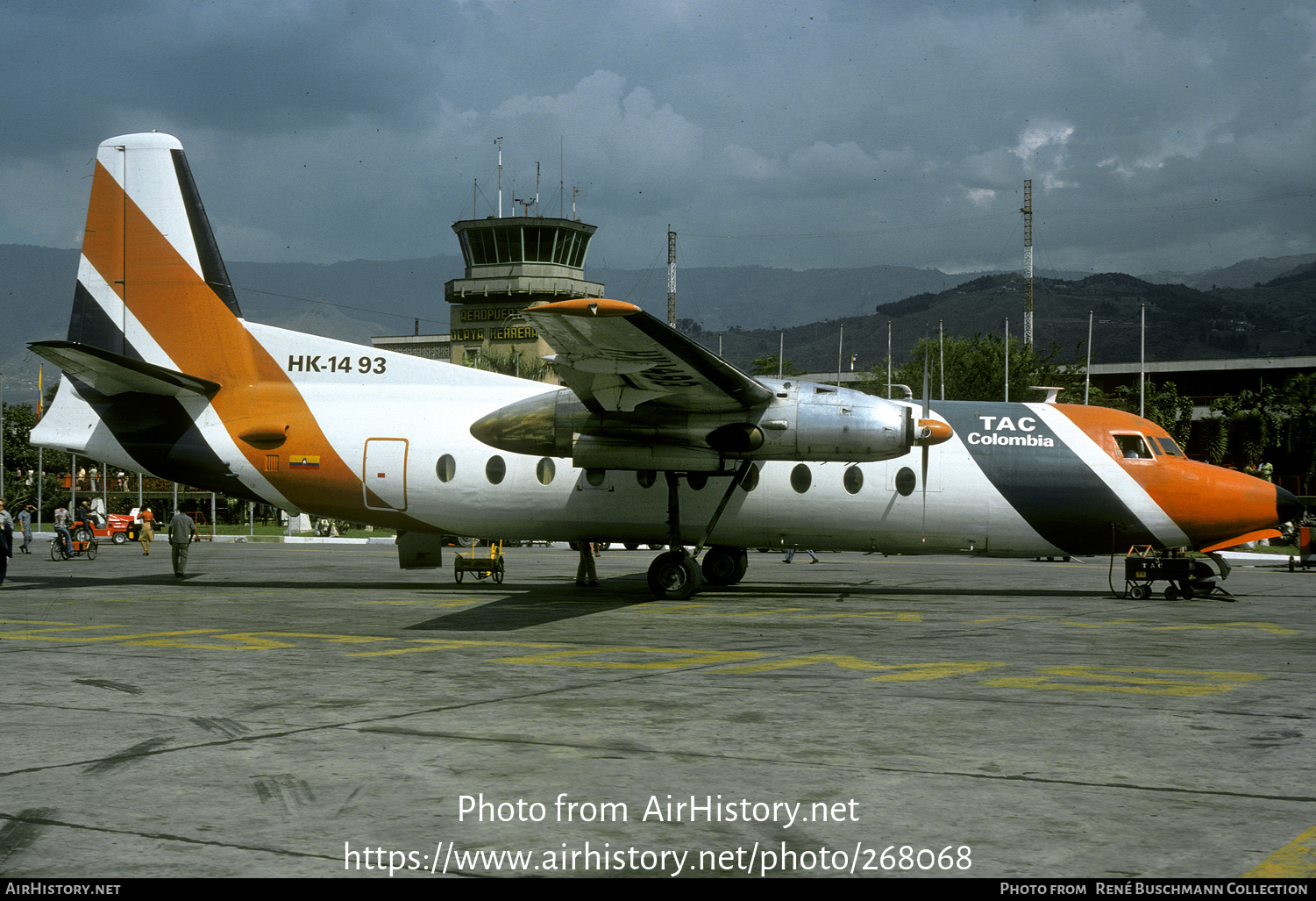 Aircraft Photo of HK-1493 | Fairchild F-27 | TAC Colombia - Transportes Aéreos del Cesar | AirHistory.net #268068