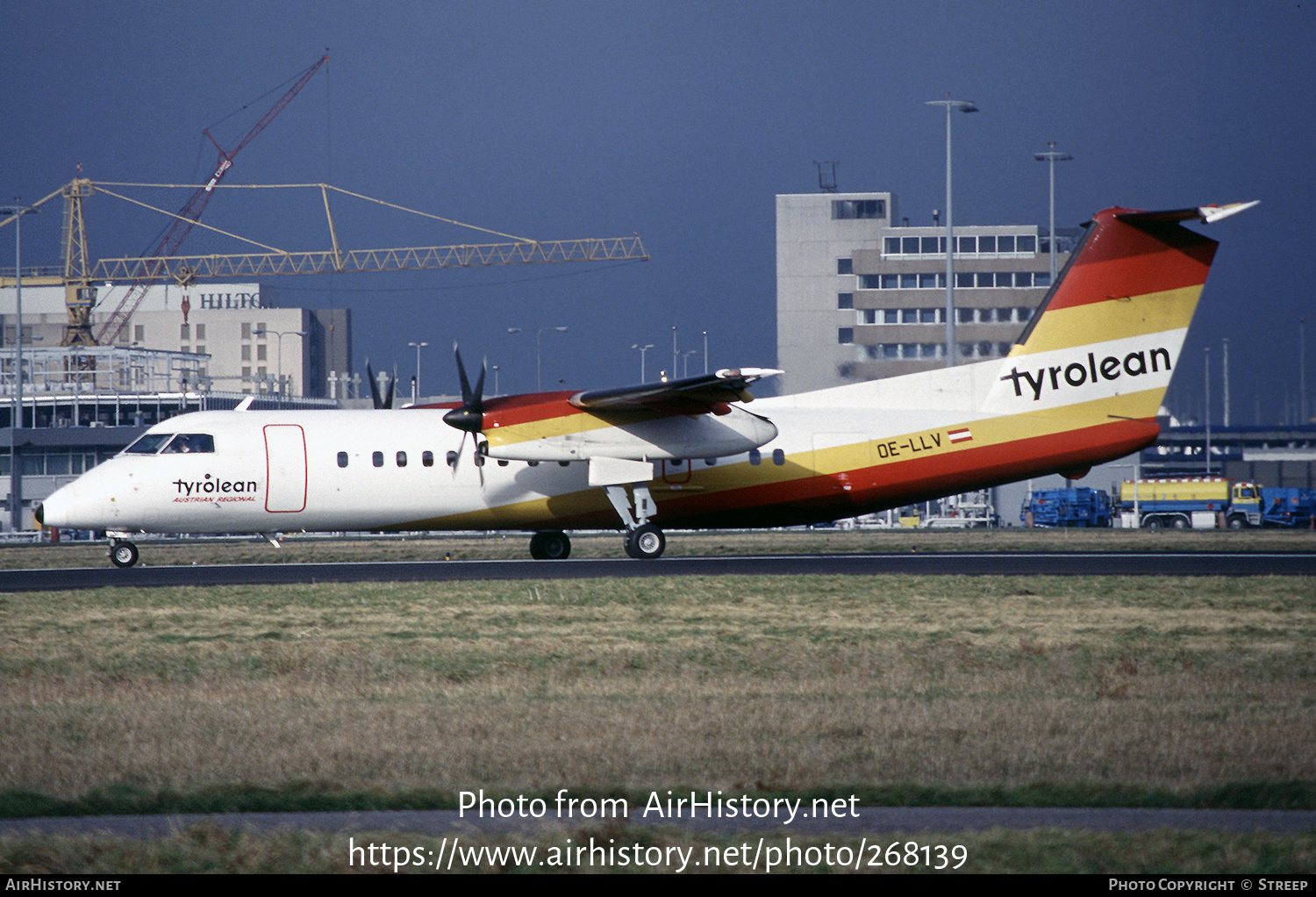 Aircraft Photo of OE-LLV | De Havilland Canada DHC-8-311 Dash 8 | Tyrolean Airways | AirHistory.net #268139