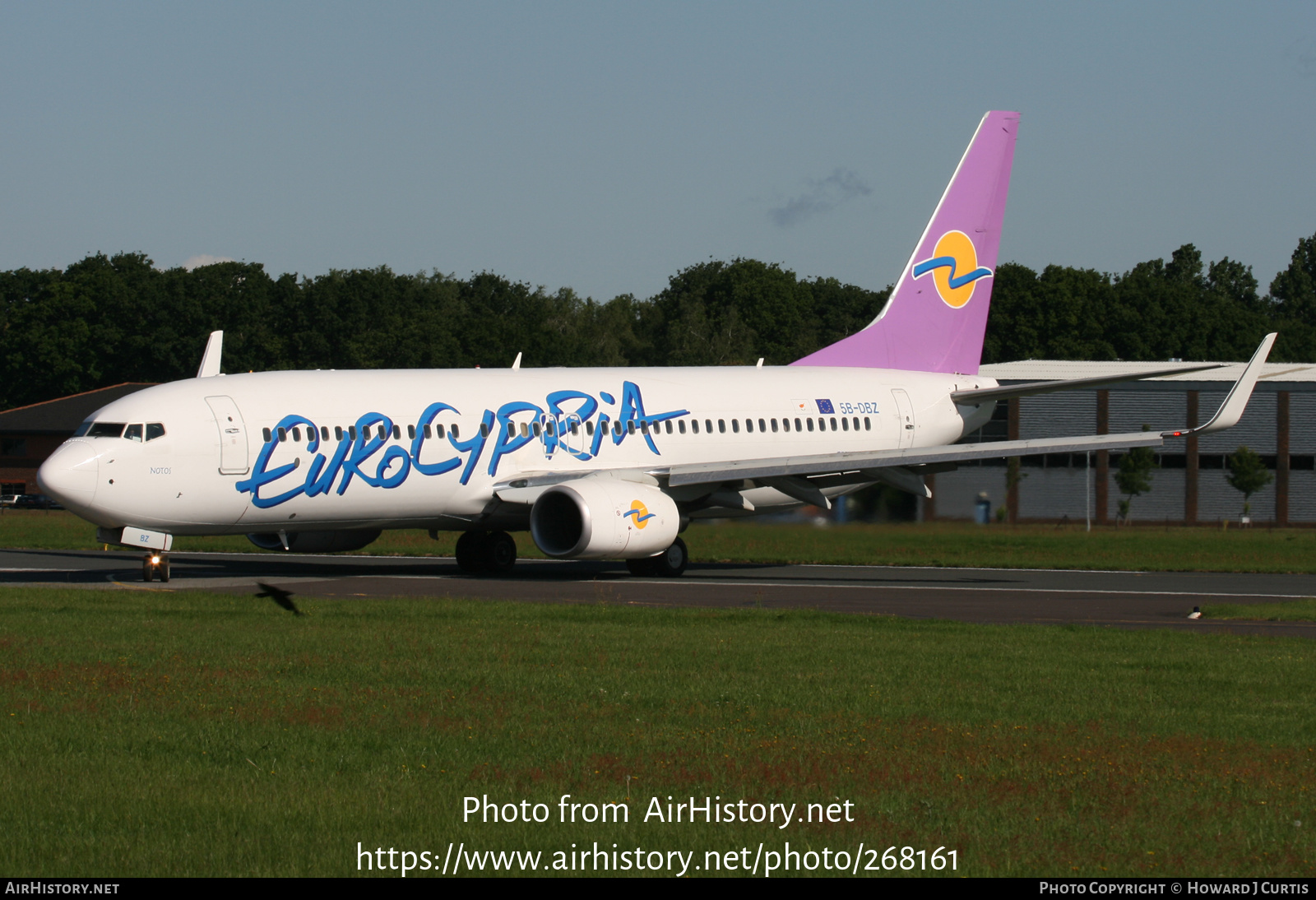 Aircraft Photo of 5B-DBZ | Boeing 737-8BK | Eurocypria Airlines | AirHistory.net #268161