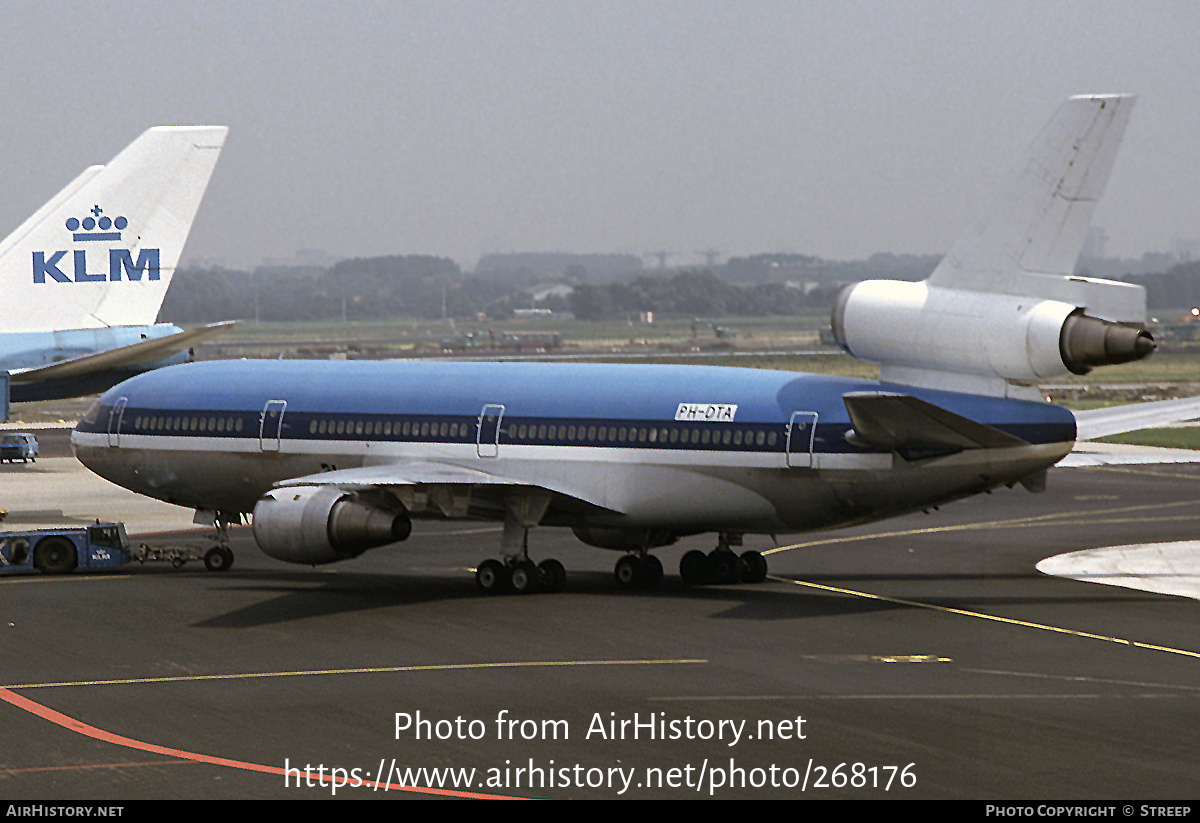 Aircraft Photo of PH-DTA | McDonnell Douglas DC-10-30 | KLM - Royal Dutch Airlines | AirHistory.net #268176