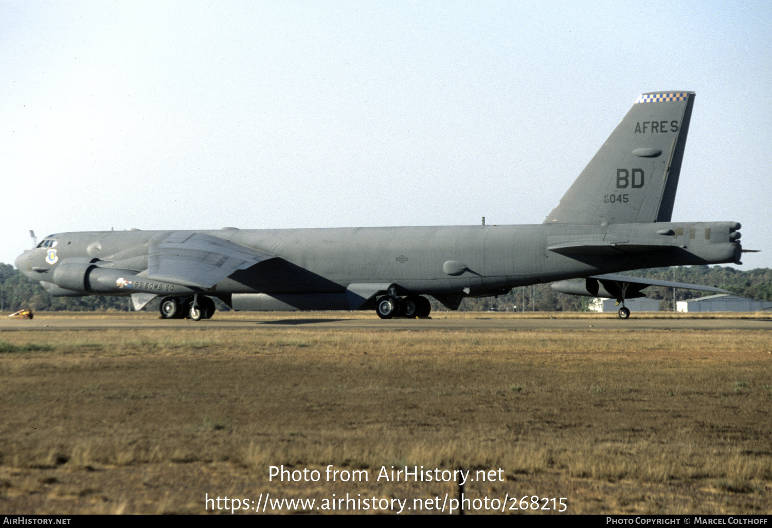 Aircraft Photo of 60-0045 / AF60-045 | Boeing B-52H Stratofortress | USA - Air Force | AirHistory.net #268215