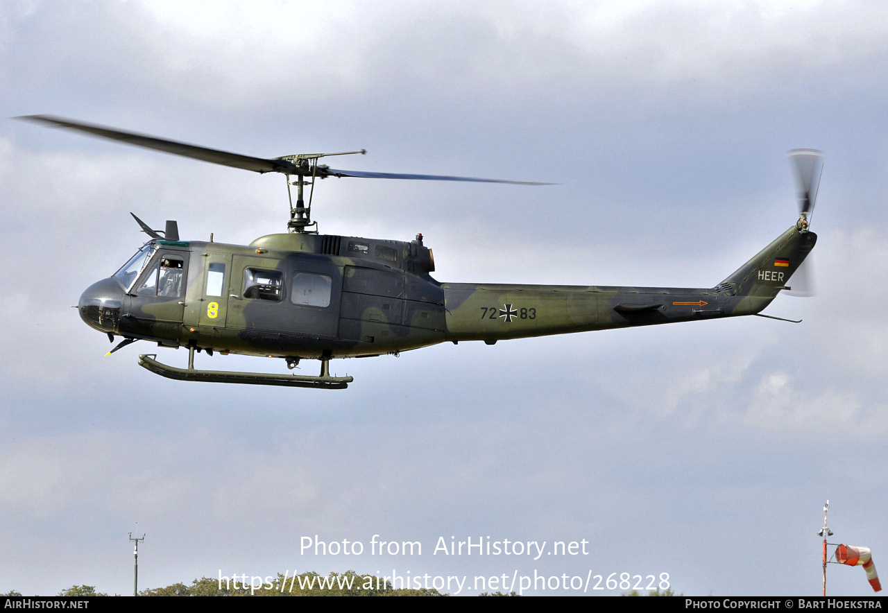 Aircraft Photo of 7283 | Bell UH-1D Iroquois | Germany - Army | AirHistory.net #268228