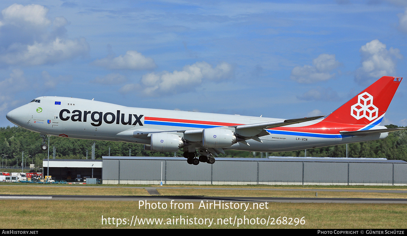 Aircraft Photo of LX-VCN | Boeing 747-8R7F/SCD | Cargolux | AirHistory.net #268296