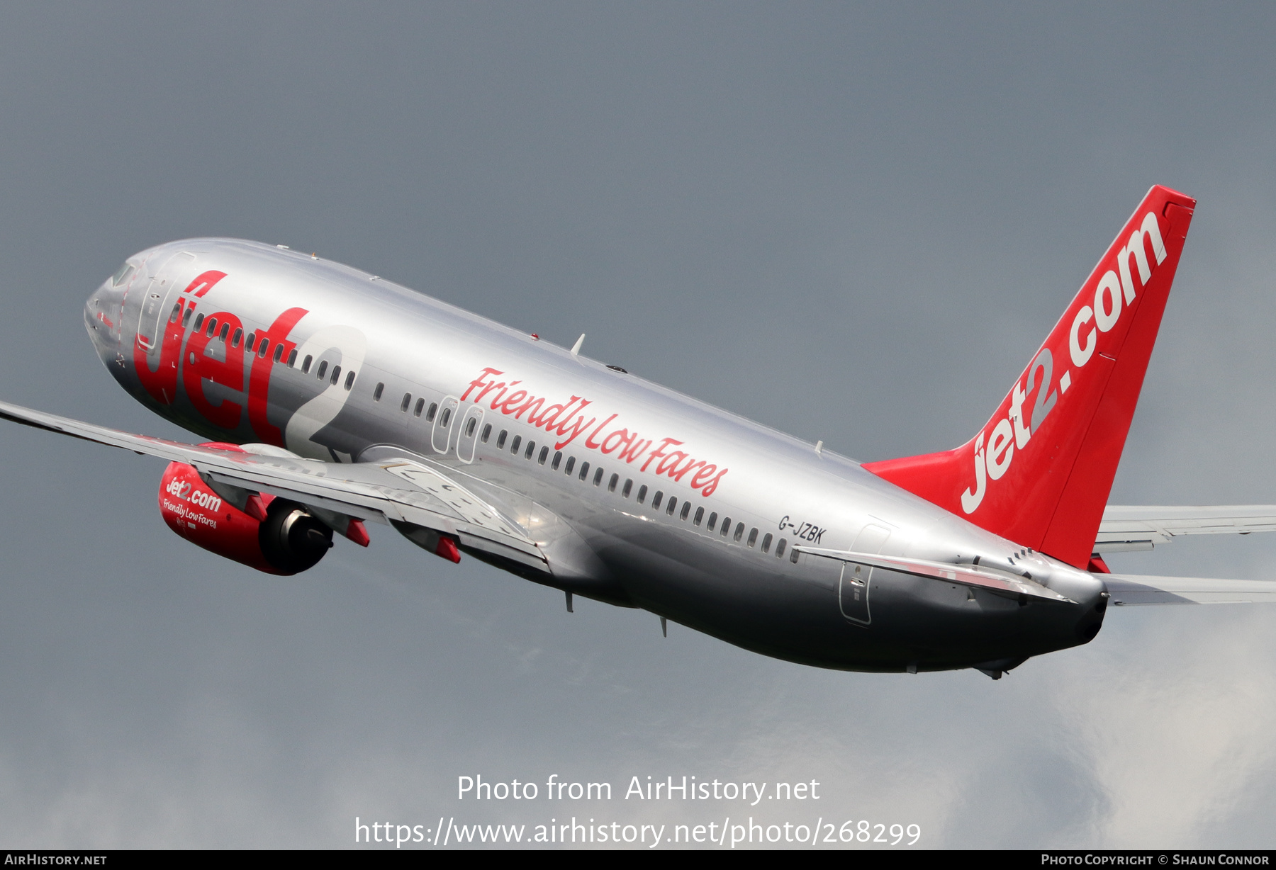 Aircraft Photo of G-JZBK | Boeing 737-800 | Jet2 | AirHistory.net #268299