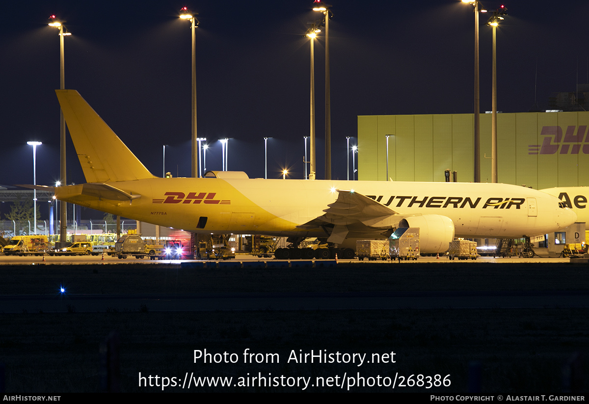 Aircraft Photo of N777SA | Boeing 777-FZB | Southern Air | AirHistory.net #268386