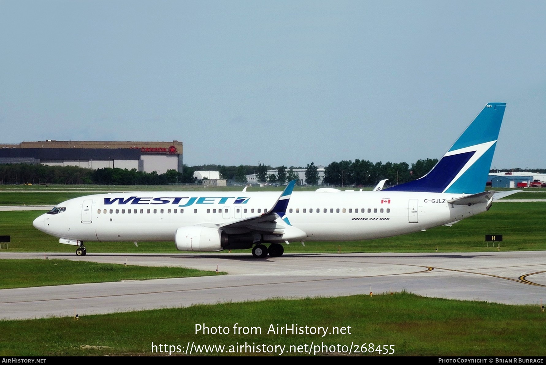 Aircraft Photo of C-GJLZ | Boeing 737-8CT | AirHistory.net #268455