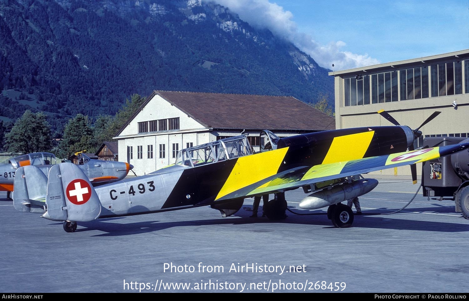 Aircraft Photo of C-493 | F+W C-3605 | Switzerland - Air Force | AirHistory.net #268459