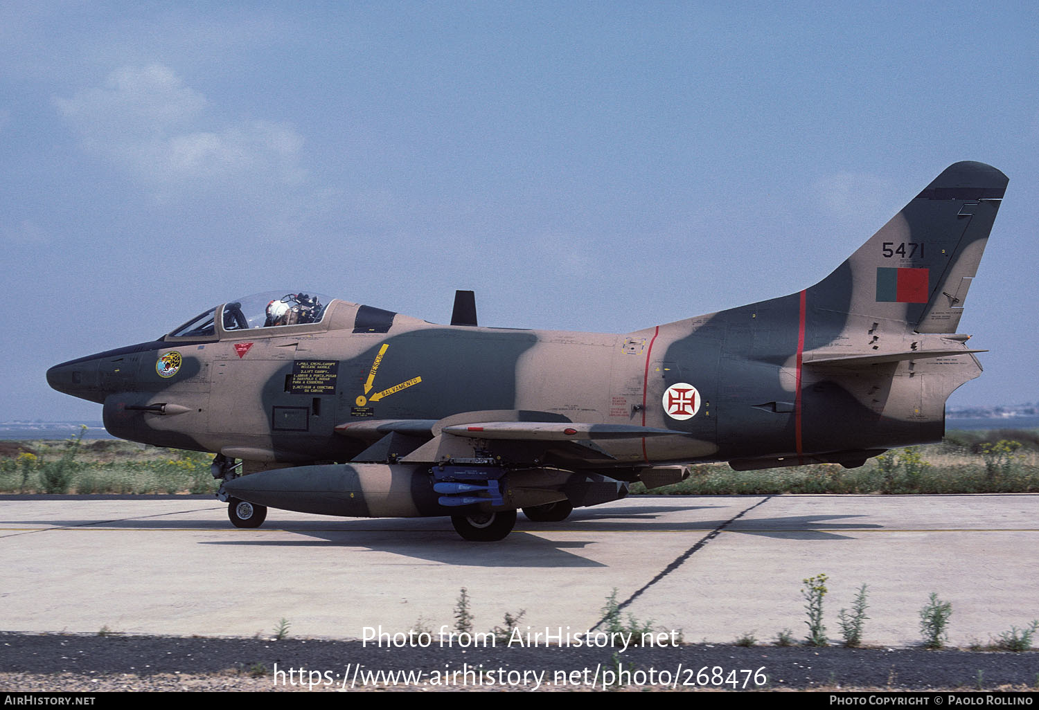 Aircraft Photo of 5471 | Fiat G-91R/3 | Portugal - Air Force | AirHistory.net #268476