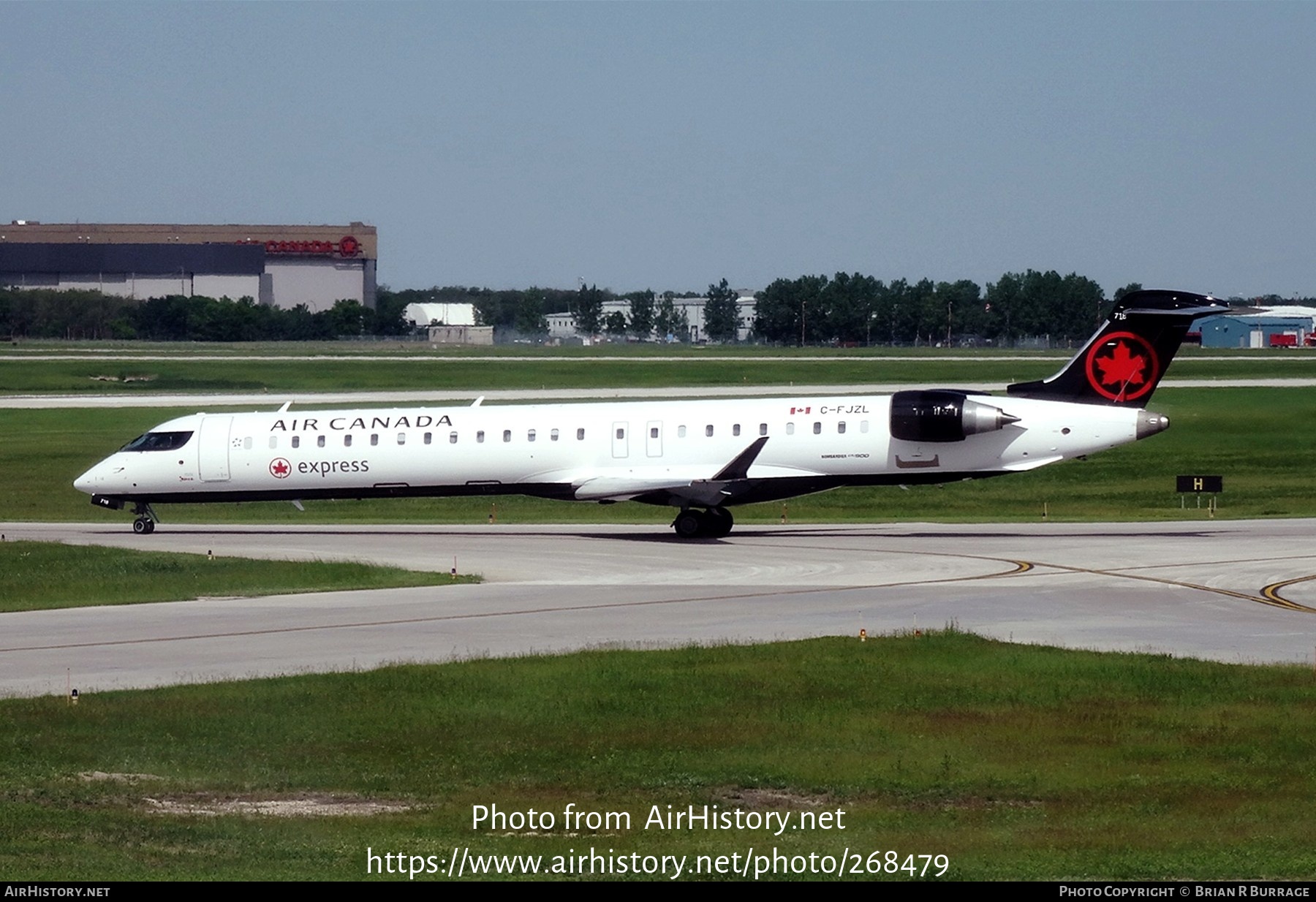 Aircraft Photo of C-FJZL | Bombardier CRJ-900 (CL-600-2D24) | Air Canada Express | AirHistory.net #268479