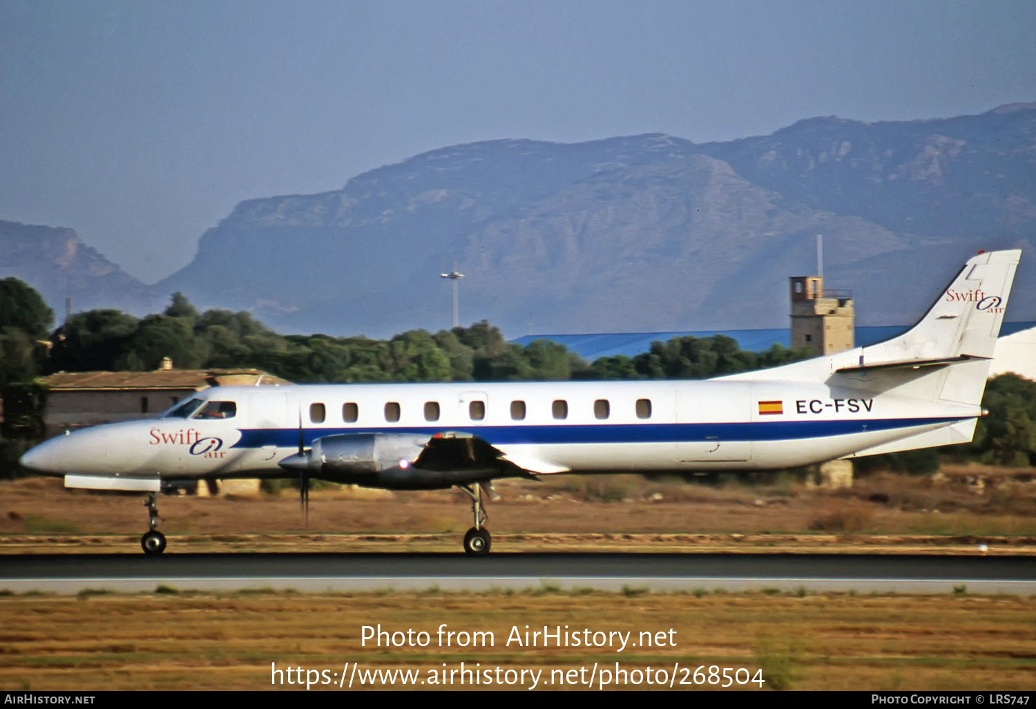 Aircraft Photo of EC-FSV | Fairchild Swearingen SA-227AC Metro III | Swiftair | AirHistory.net #268504