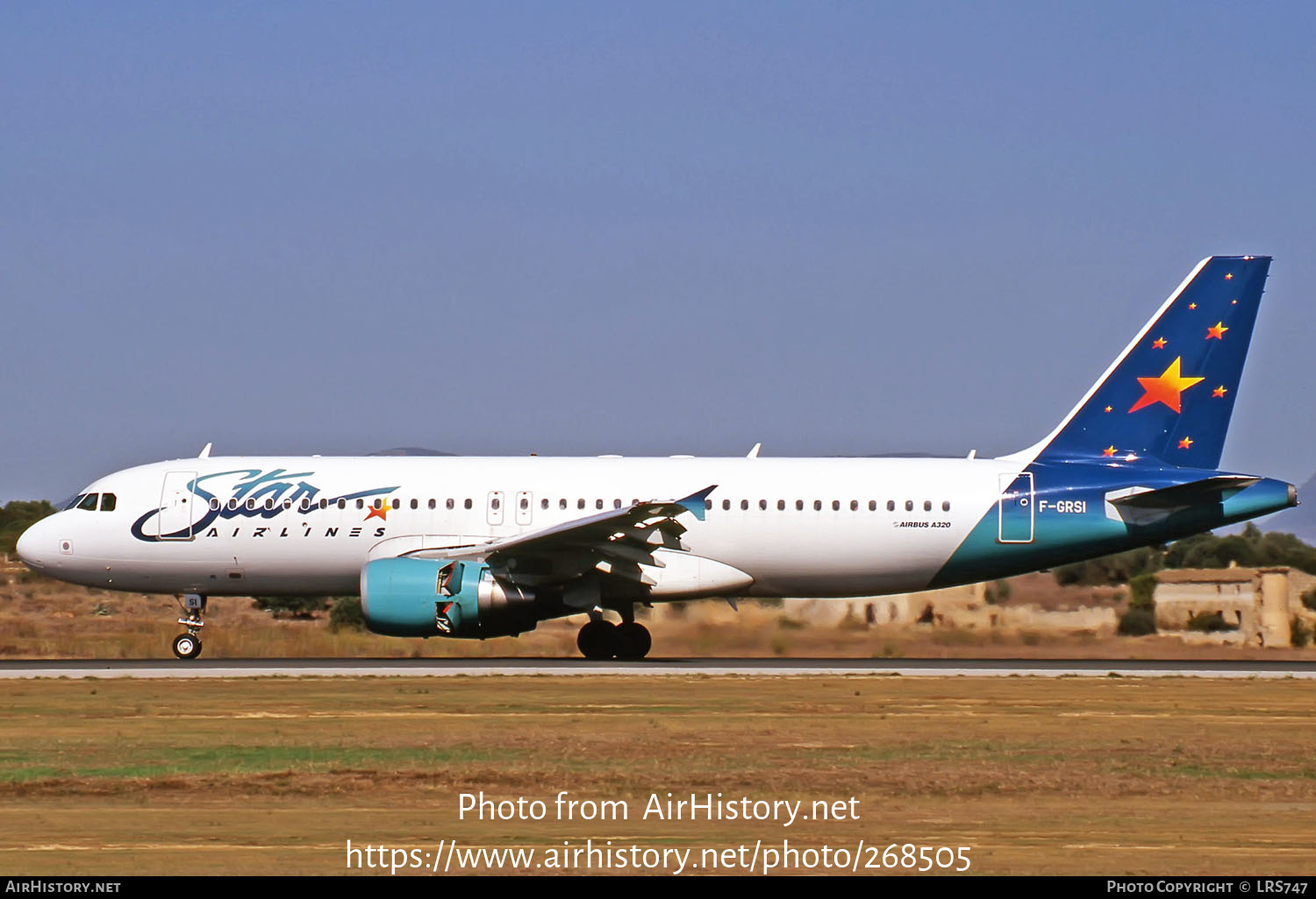 Aircraft Photo of F-GRSI | Airbus A320-214 | Star Airlines | AirHistory.net #268505