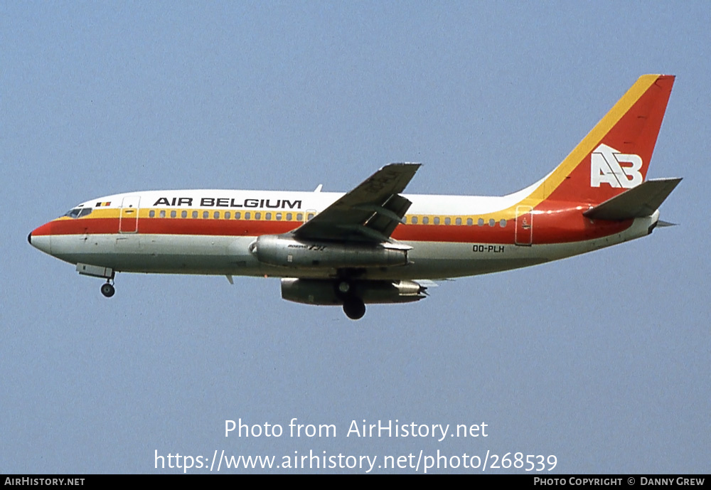 Aircraft Photo of OO-PLH | Boeing 737-247 | Air Belgium | AirHistory.net #268539