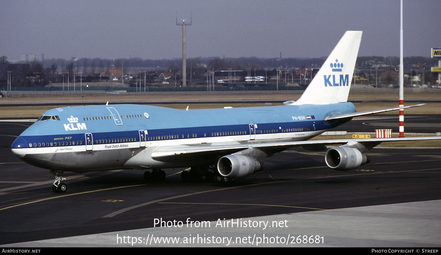 Aircraft Photo of PH-BUH | Boeing 747-206BM(SUD) | KLM - Royal Dutch Airlines | AirHistory.net #268681