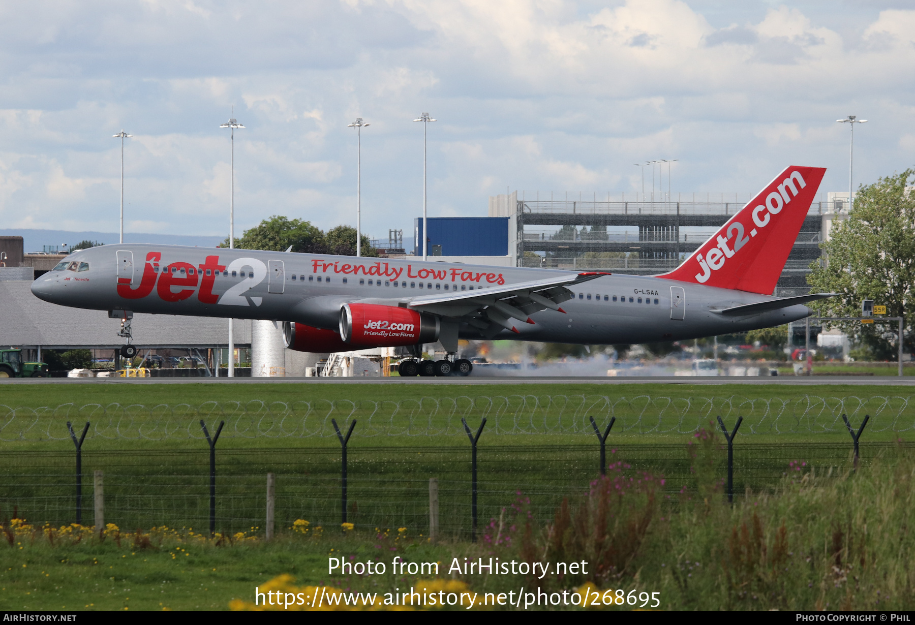 Aircraft Photo of G-LSAA | Boeing 757-236 | Jet2 | AirHistory.net #268695