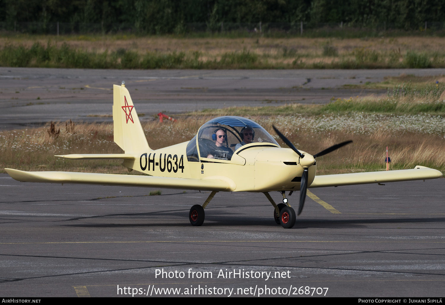 Aircraft Photo of OH-U634 | Evektor-Aerotechnik EV-97 Eurostar | AirHistory.net #268707