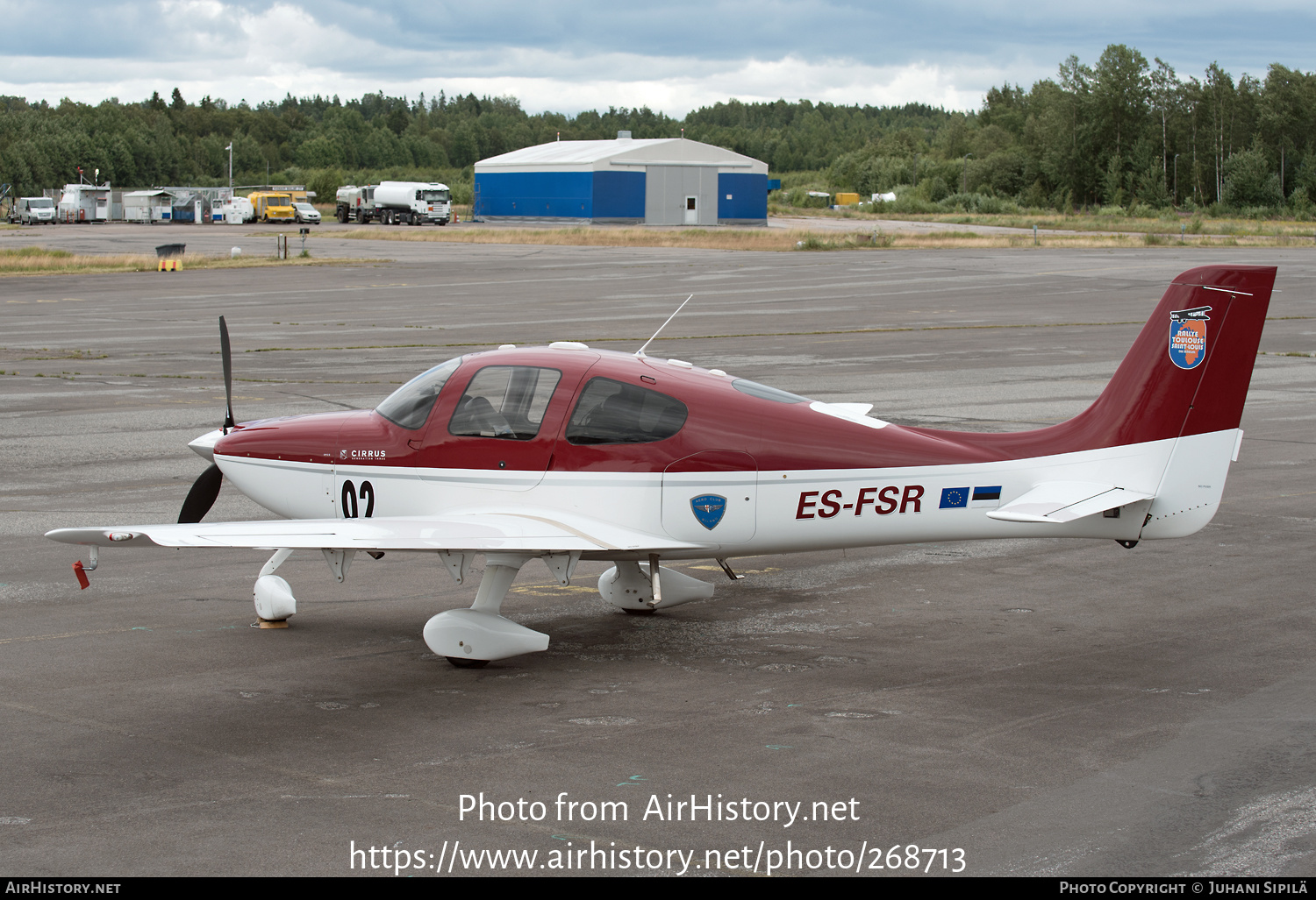 Aircraft Photo of ES-FSR | Cirrus SR-22 G3-GTS Turbo | Aero Club Milano | AirHistory.net #268713