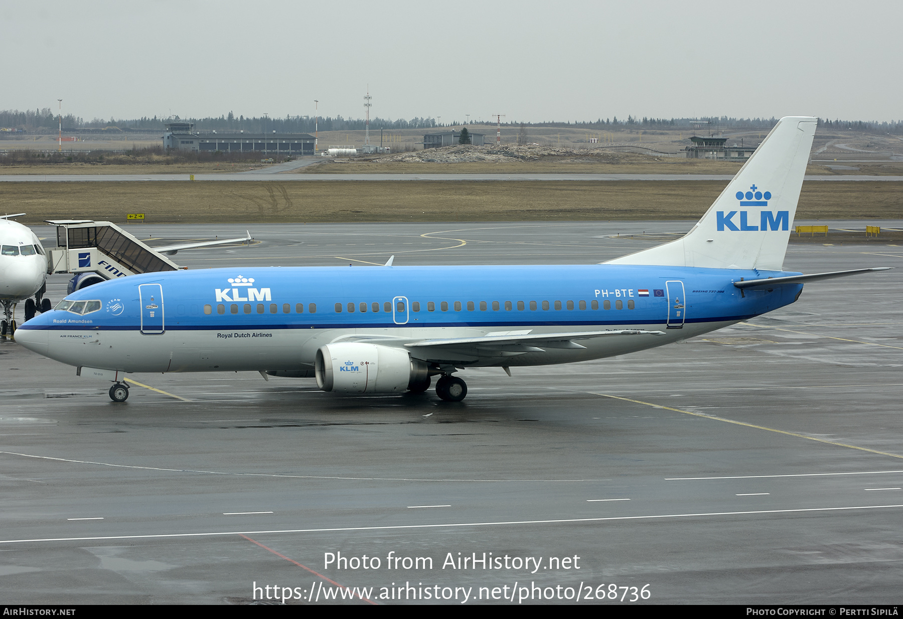 Aircraft Photo of PH-BTE | Boeing 737-306 | KLM - Royal Dutch Airlines | AirHistory.net #268736