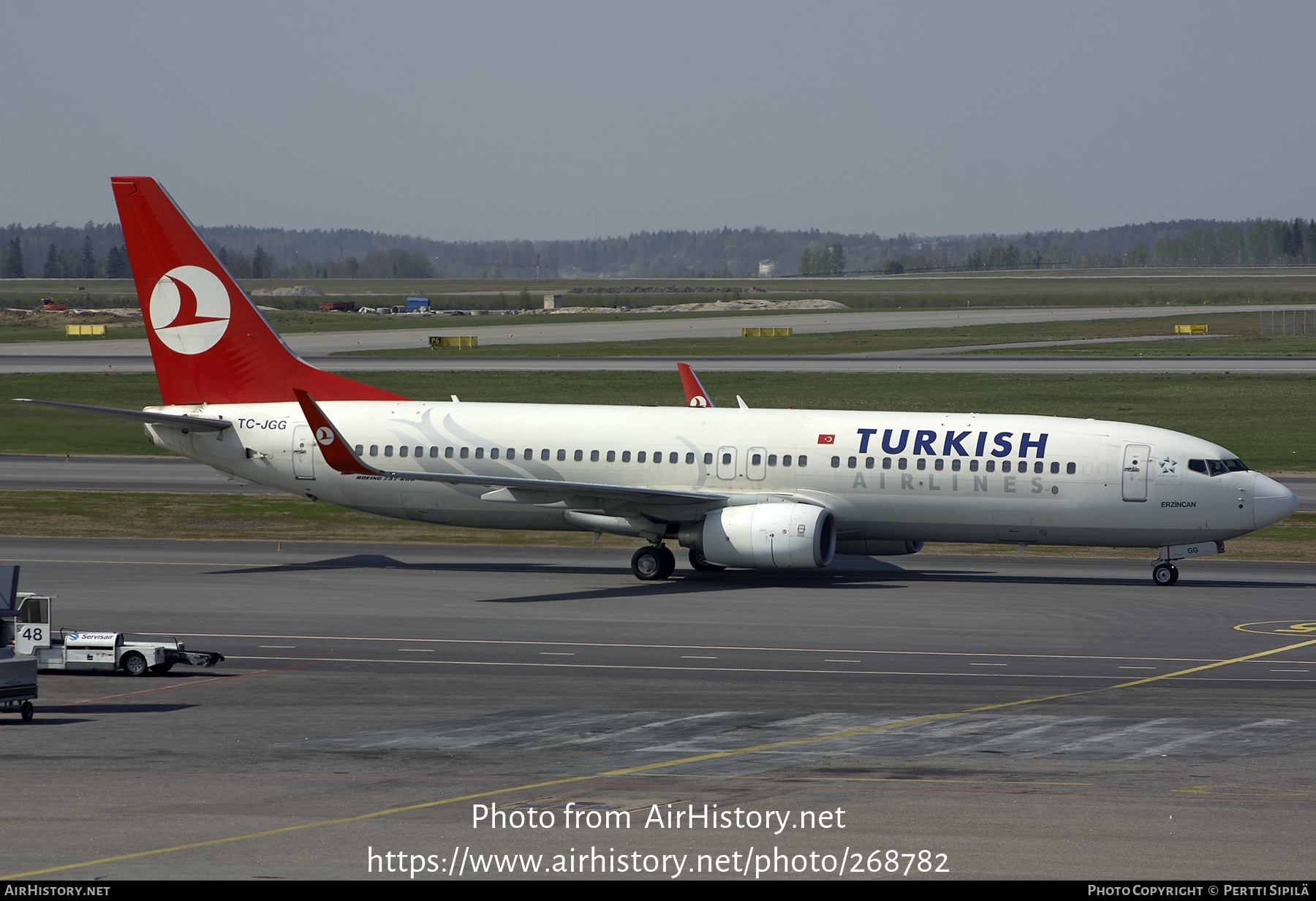 Aircraft Photo of TC-JGG | Boeing 737-8F2 | Turkish Airlines | AirHistory.net #268782