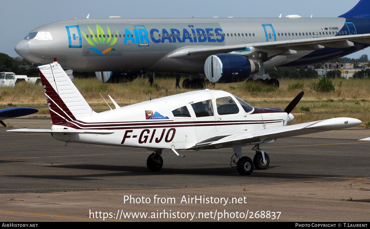 Aircraft Photo of F-GIJO | Piper PA-28-180 Cherokee Archer | Aero Pyrenees | AirHistory.net #268837