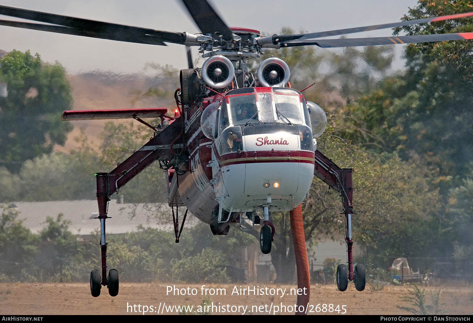 Aircraft Photo of N720HT | Sikorsky CH-54B Tarhe (S-64B) | HTS - Helicopter Transport Services | AirHistory.net #268845