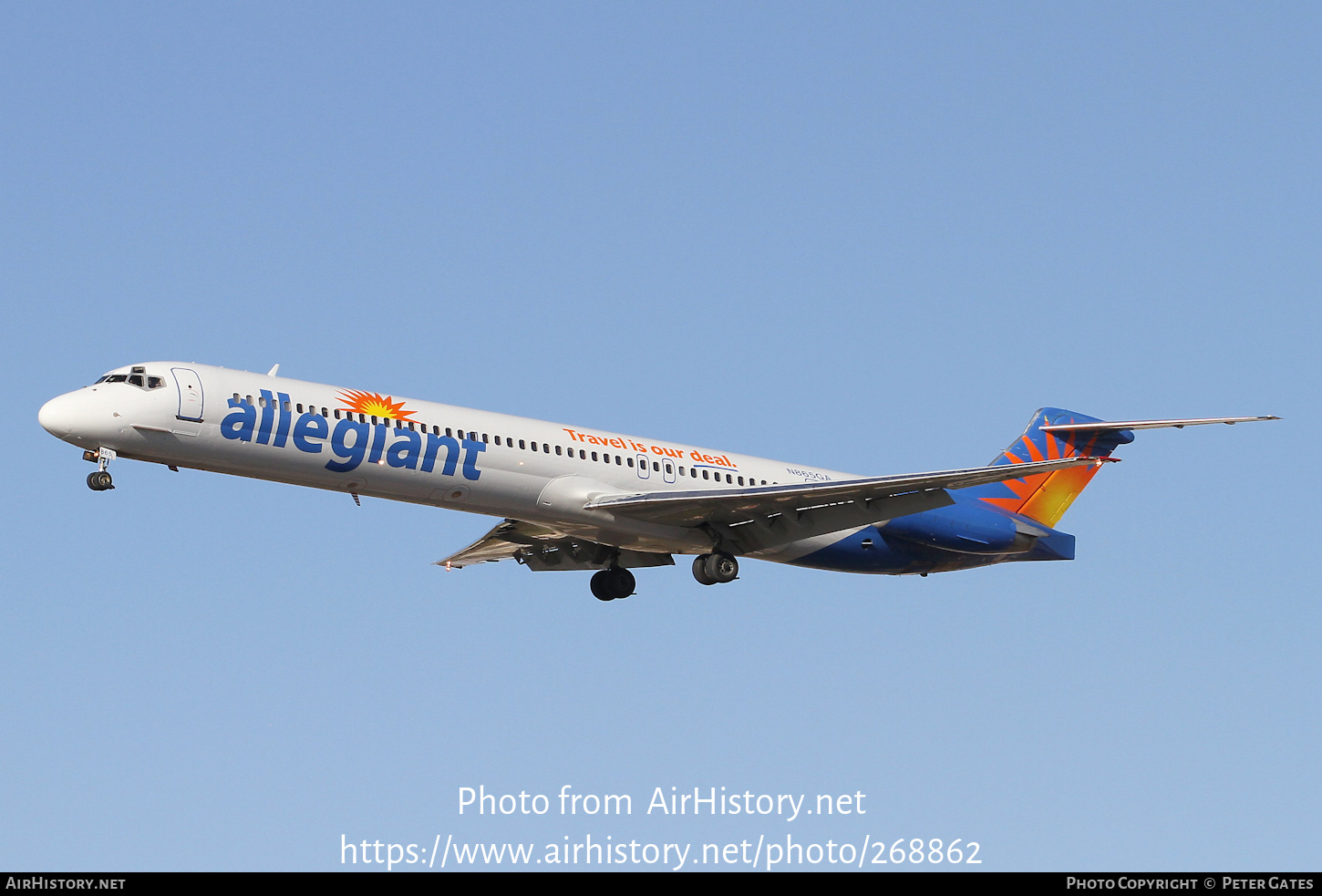 Aircraft Photo of N865GA | McDonnell Douglas MD-83 (DC-9-83) | Allegiant Air | AirHistory.net #268862