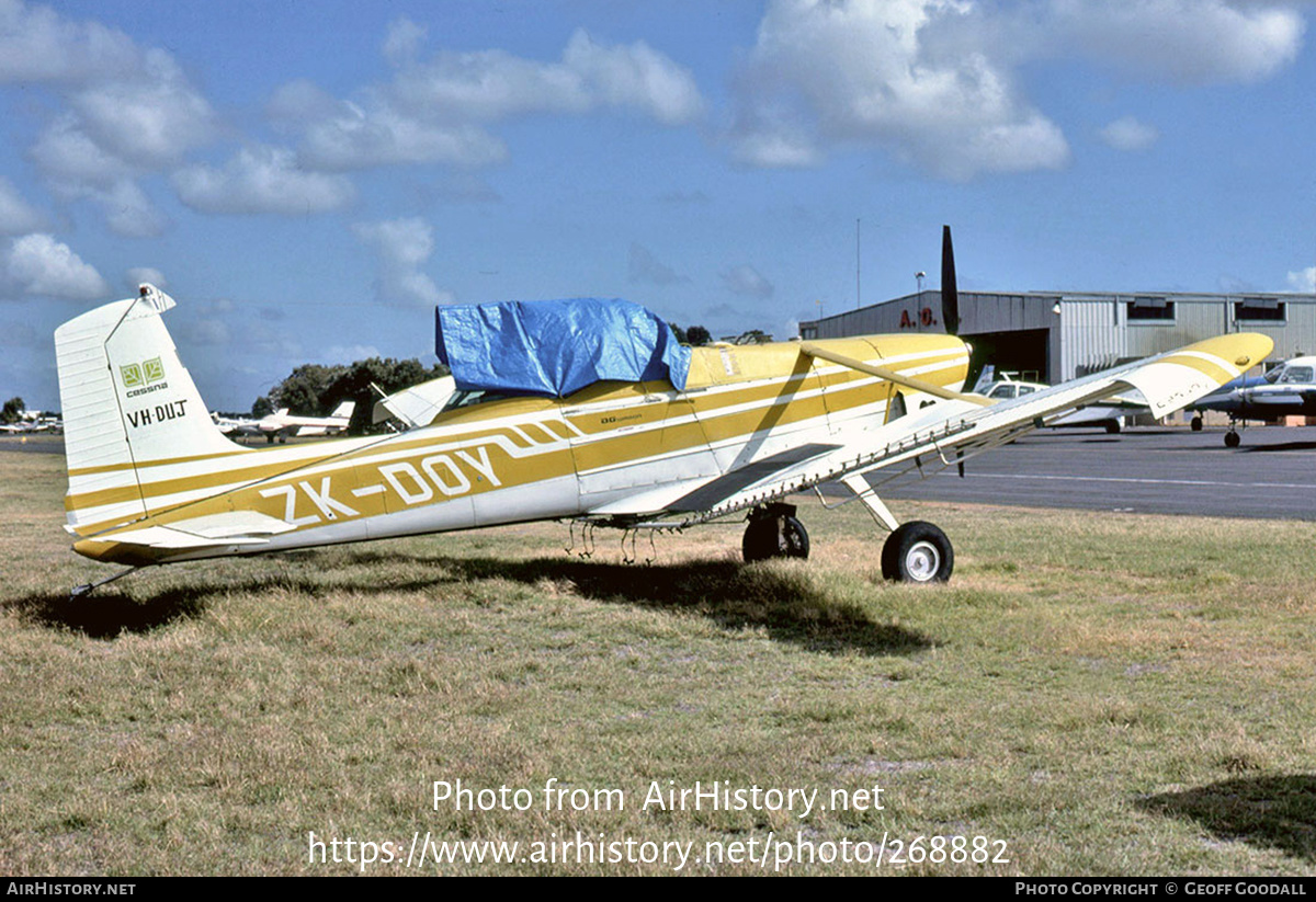 Aircraft Photo of VH-DUJ / ZK-DOY | Cessna A188B AgWagon | AirHistory.net #268882