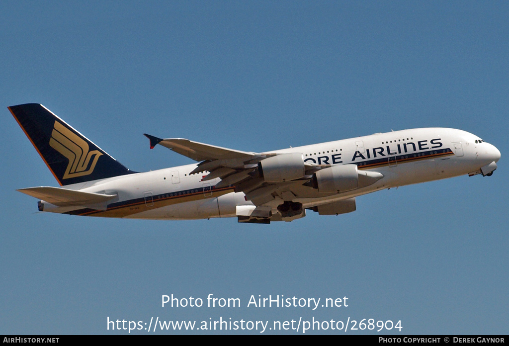 Aircraft Photo of 9V-SKE | Airbus A380-841 | Singapore Airlines | AirHistory.net #268904