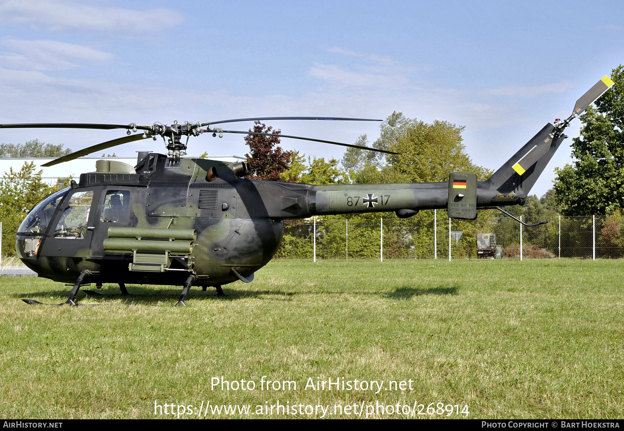 Aircraft Photo of 8717 | MBB BO-105P1 | Germany - Army | AirHistory.net #268914