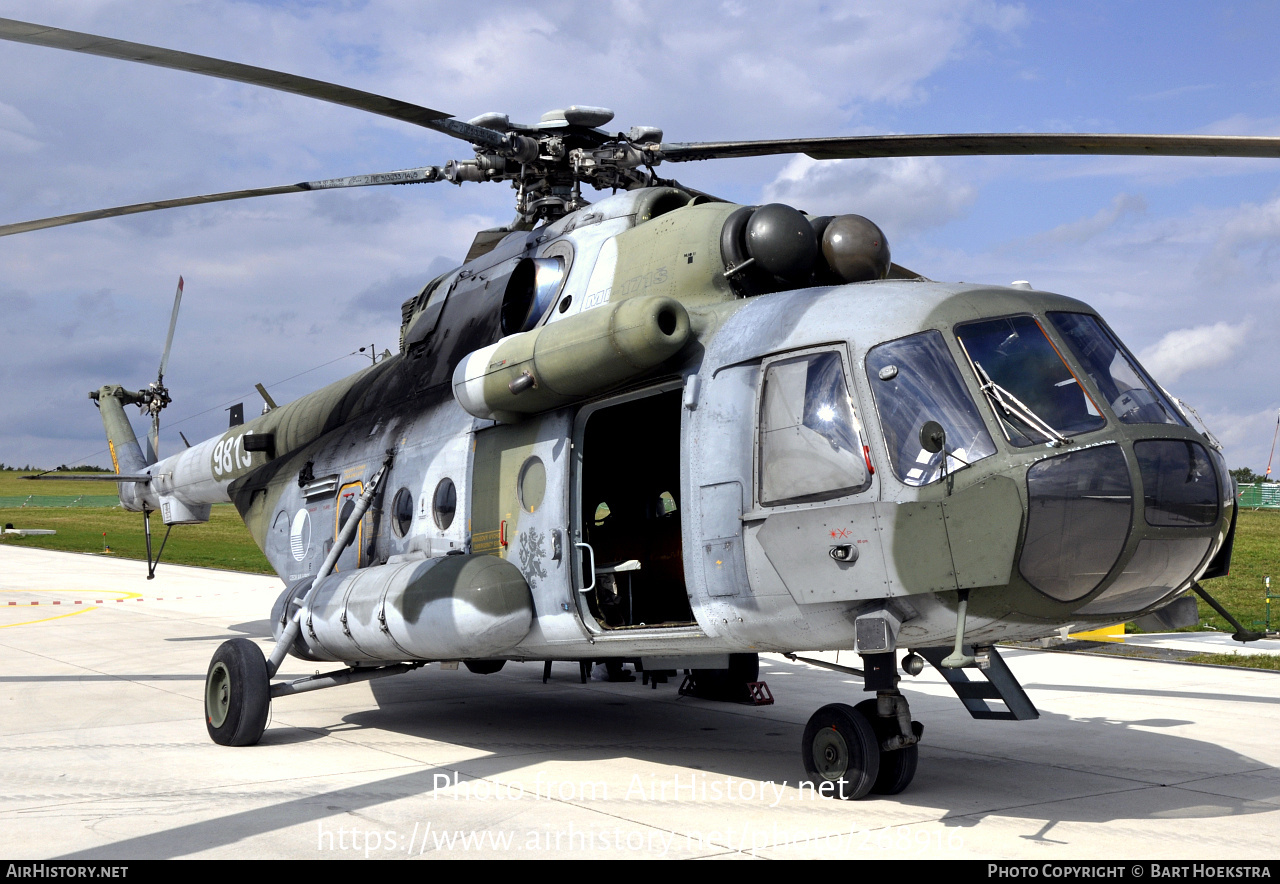 Aircraft Photo of 9813 | Mil Mi-171Sh | Czechia - Air Force | AirHistory.net #268916