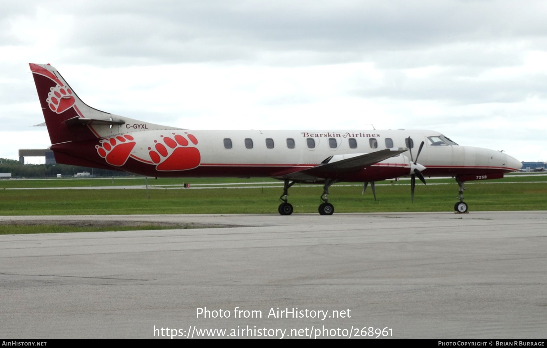 Aircraft Photo of C-GYXL | Fairchild SA-227AC Metro III | Bearskin Airlines | AirHistory.net #268961