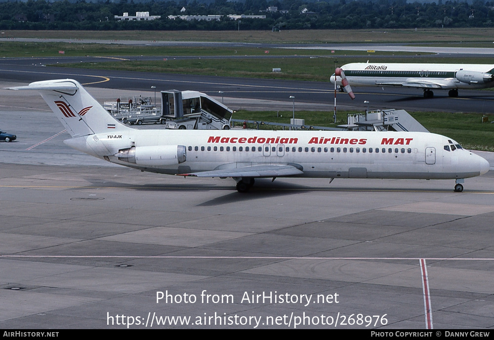 Aircraft Photo of YU-AJK | McDonnell Douglas DC-9-32 | MAT - Macedonian Airlines | AirHistory.net #268976