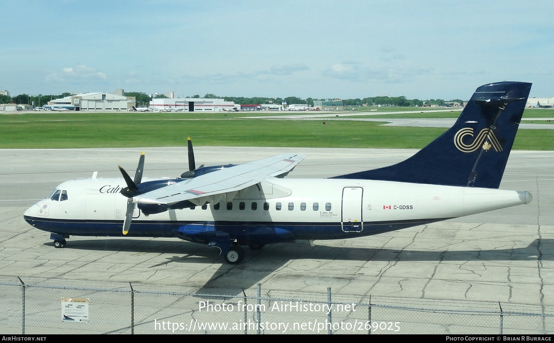 Aircraft Photo of C-GDSS | ATR ATR-42-300 | Calm Air | AirHistory.net #269025