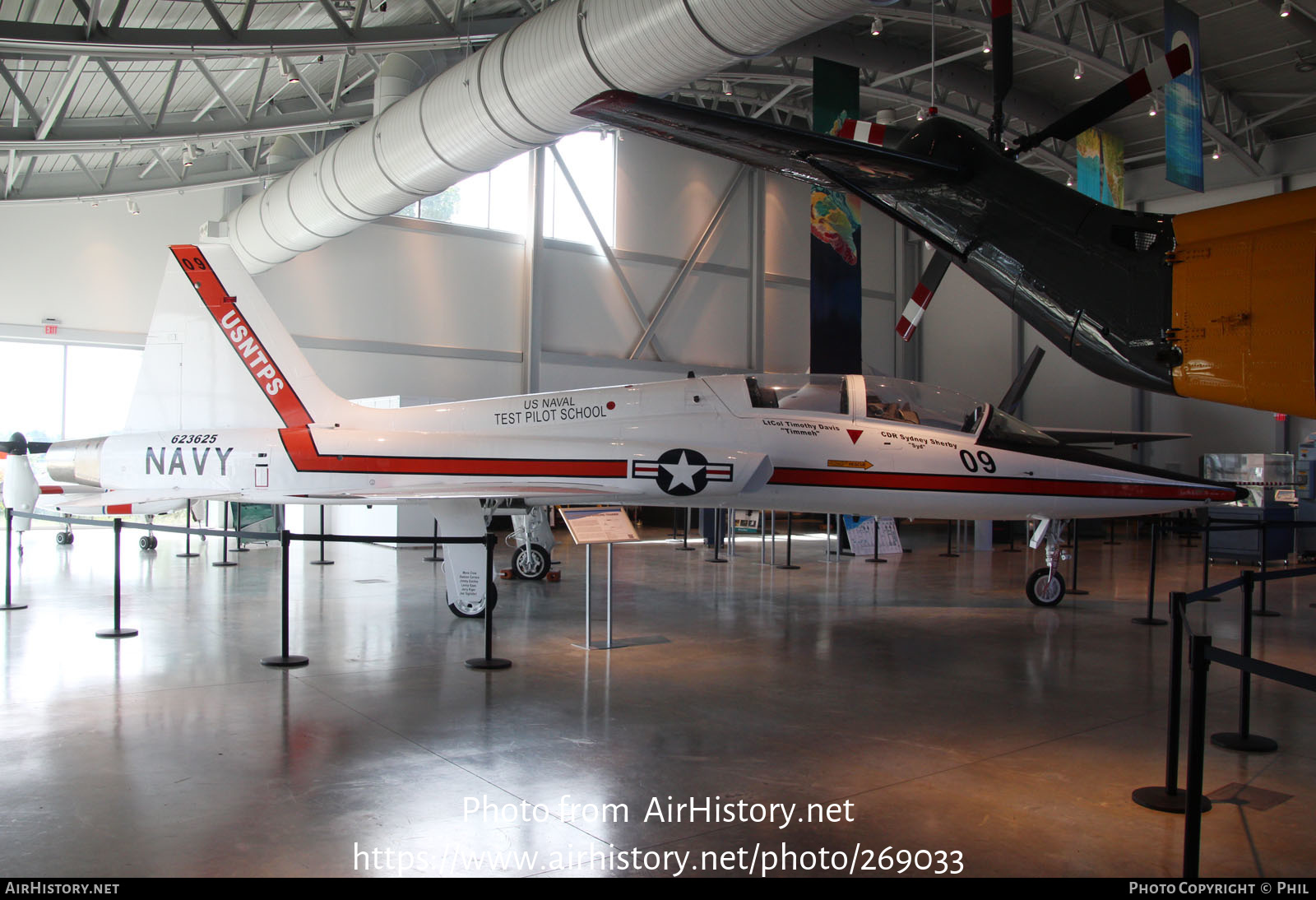 Aircraft Photo of 623625 | Northrop T-38A Talon | USA - Navy | AirHistory.net #269033