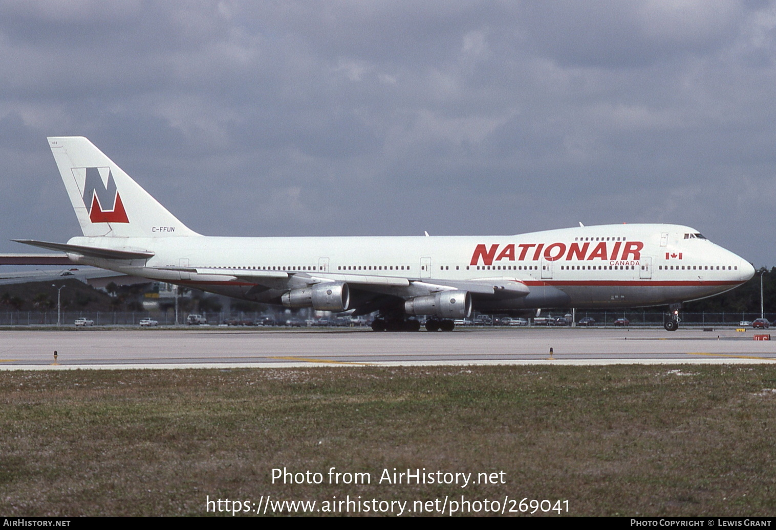 Aircraft Photo of C-FFUN | Boeing 747-1D1 | Nationair | AirHistory.net #269041