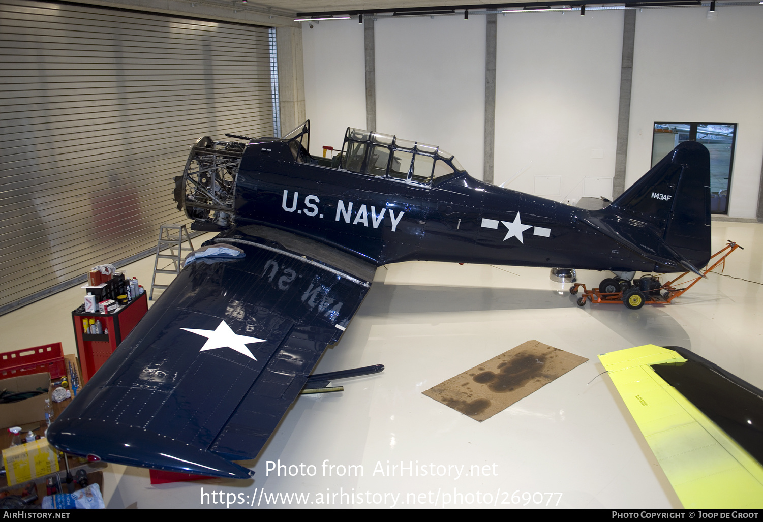 Aircraft Photo of N43AF | North American SNJ-5 Texan | USA - Navy | AirHistory.net #269077