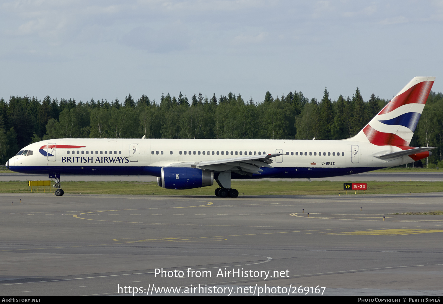 Aircraft Photo of G-BPEE | Boeing 757-236 | British Airways | AirHistory.net #269167