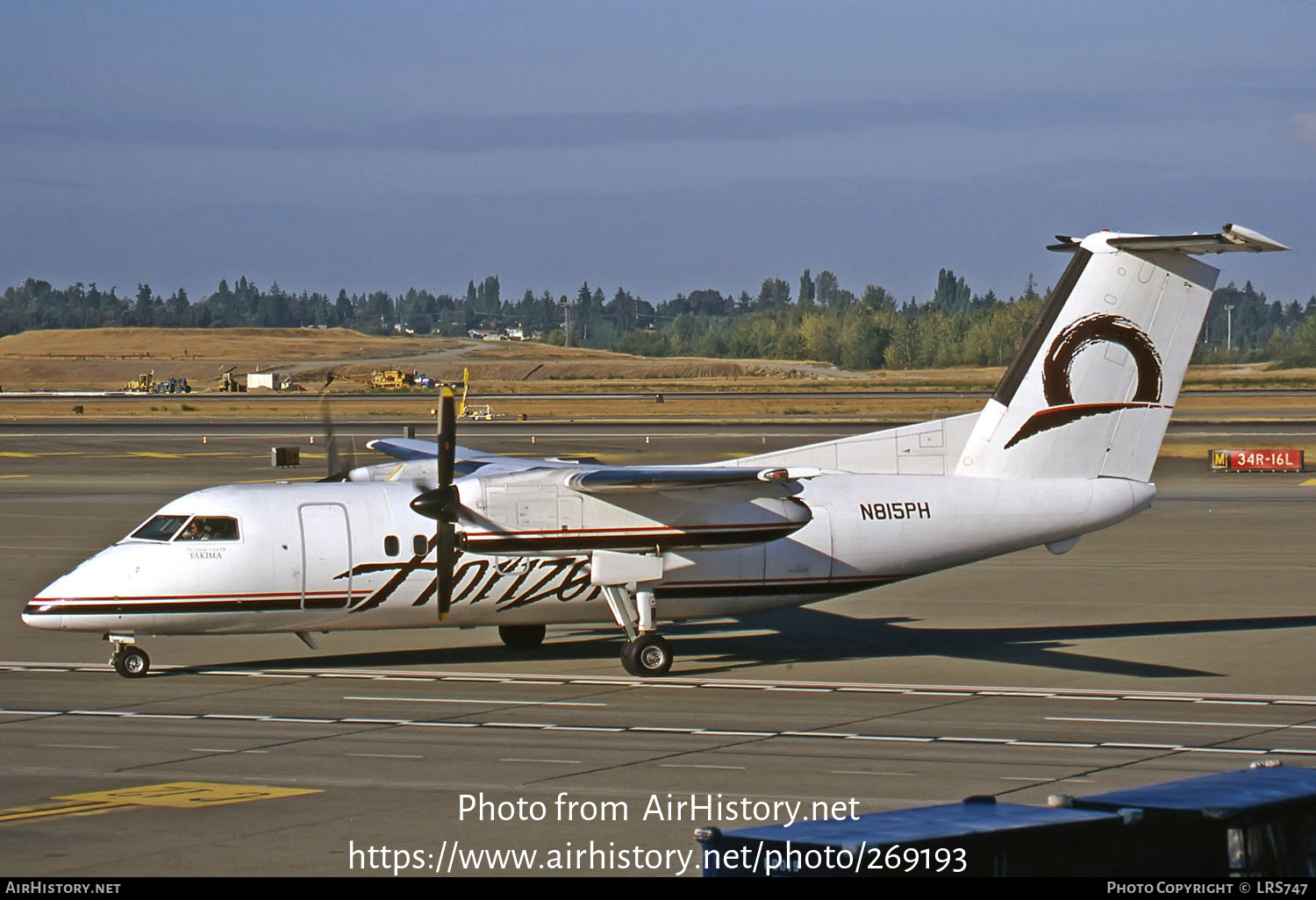 Aircraft Photo of N815PH | De Havilland Canada DHC-8-102 Dash 8 | Horizon Air | AirHistory.net #269193