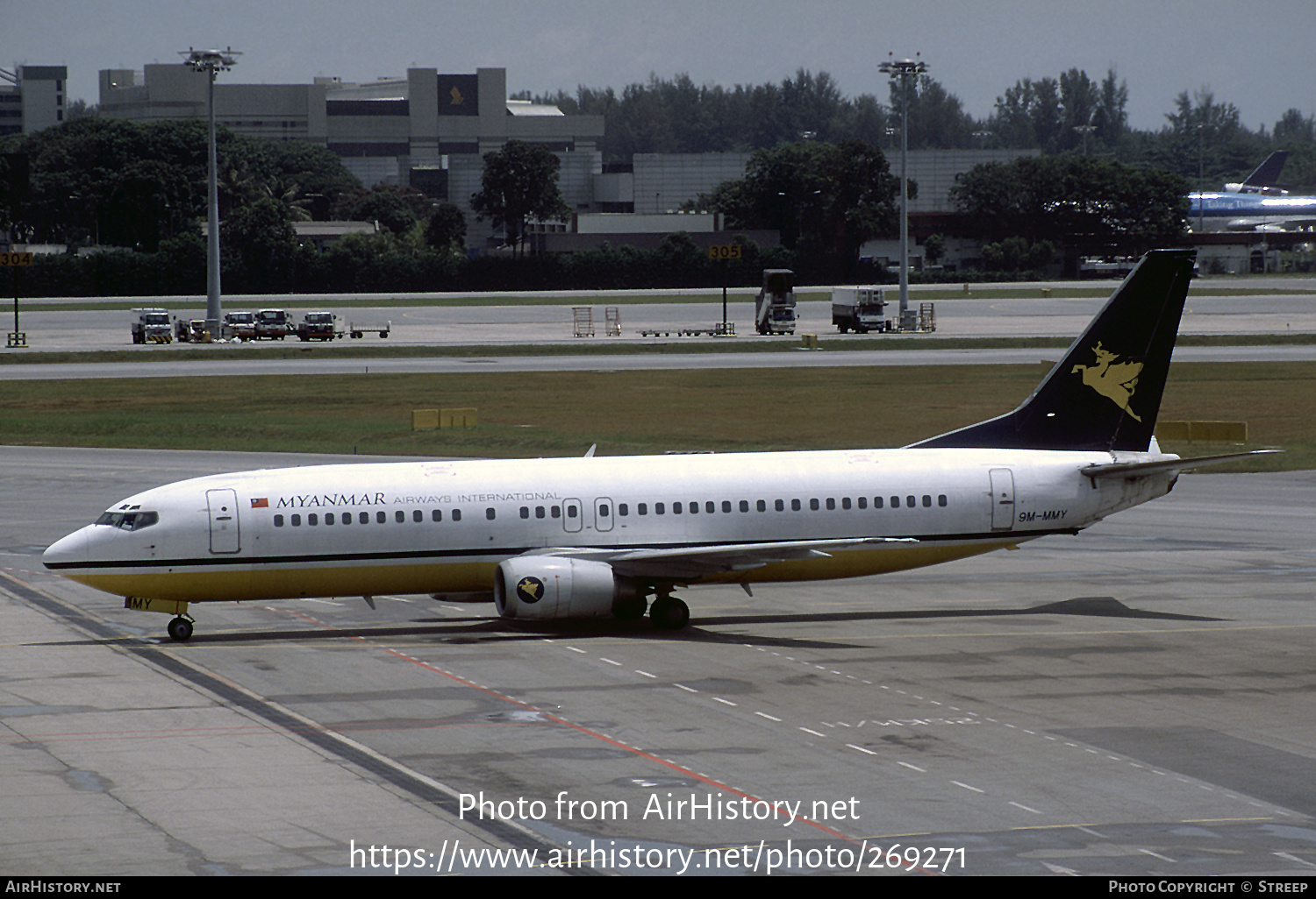 Aircraft Photo of 9M-MMY | Boeing 737-4H6 | Myanmar Airways International - MAI | AirHistory.net #269271