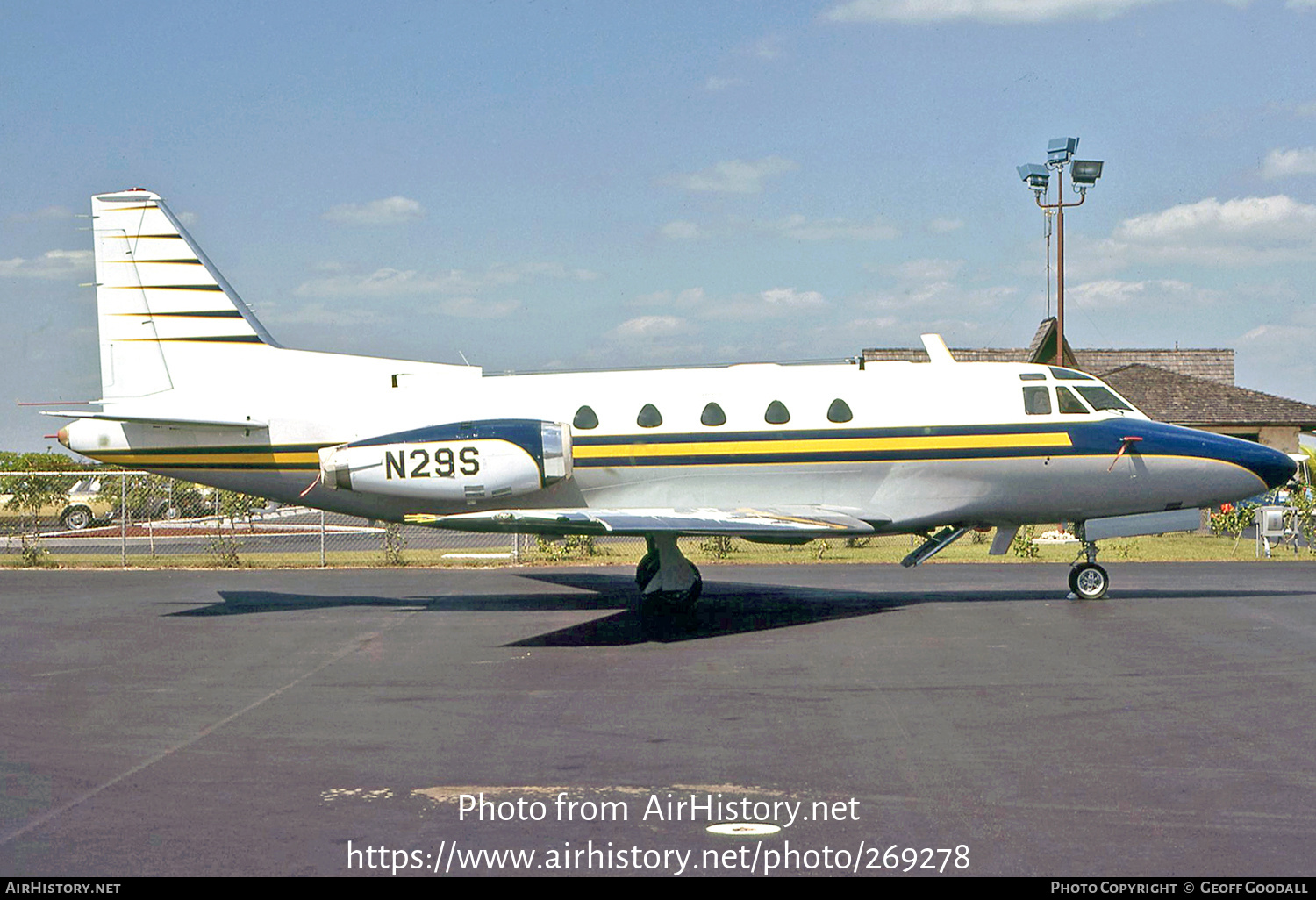 Aircraft Photo of N29S | North American Rockwell NA-306 Sabreliner 60 | AirHistory.net #269278