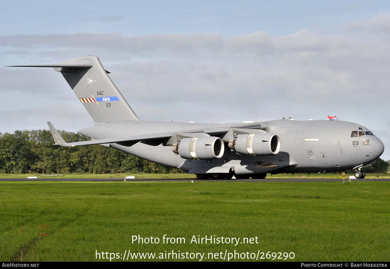 Aircraft Photo of 03 | Boeing C-17A Globemaster III | Hungary - Air Force | AirHistory.net #269290