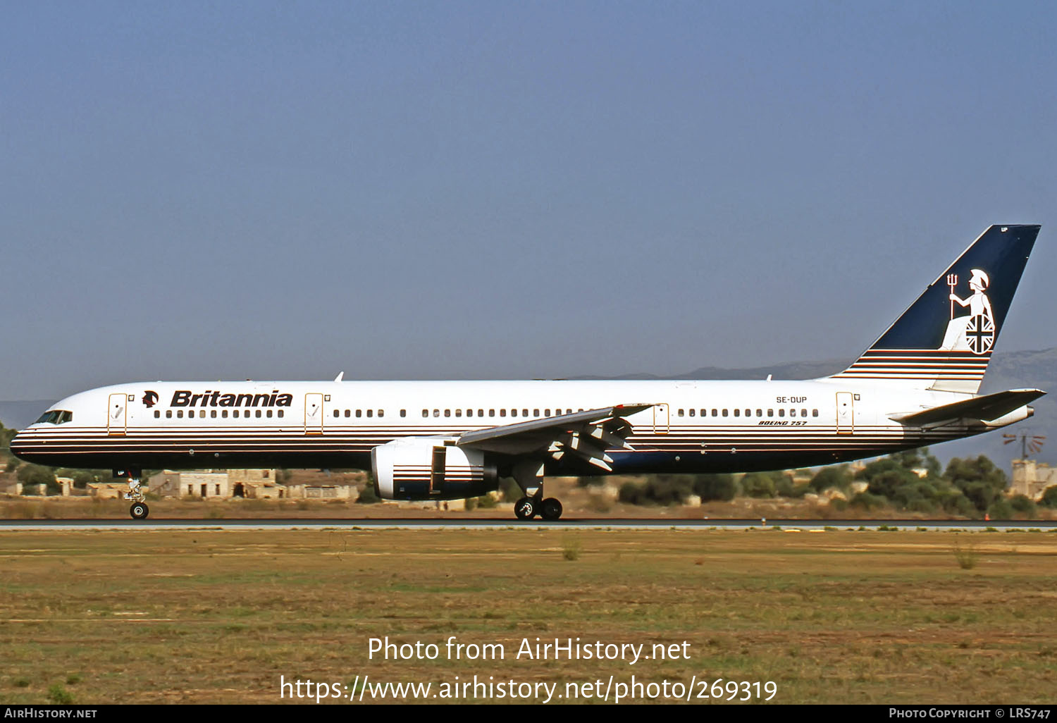 Aircraft Photo of SE-DUP | Boeing 757-236 | Britannia Nordic | AirHistory.net #269319