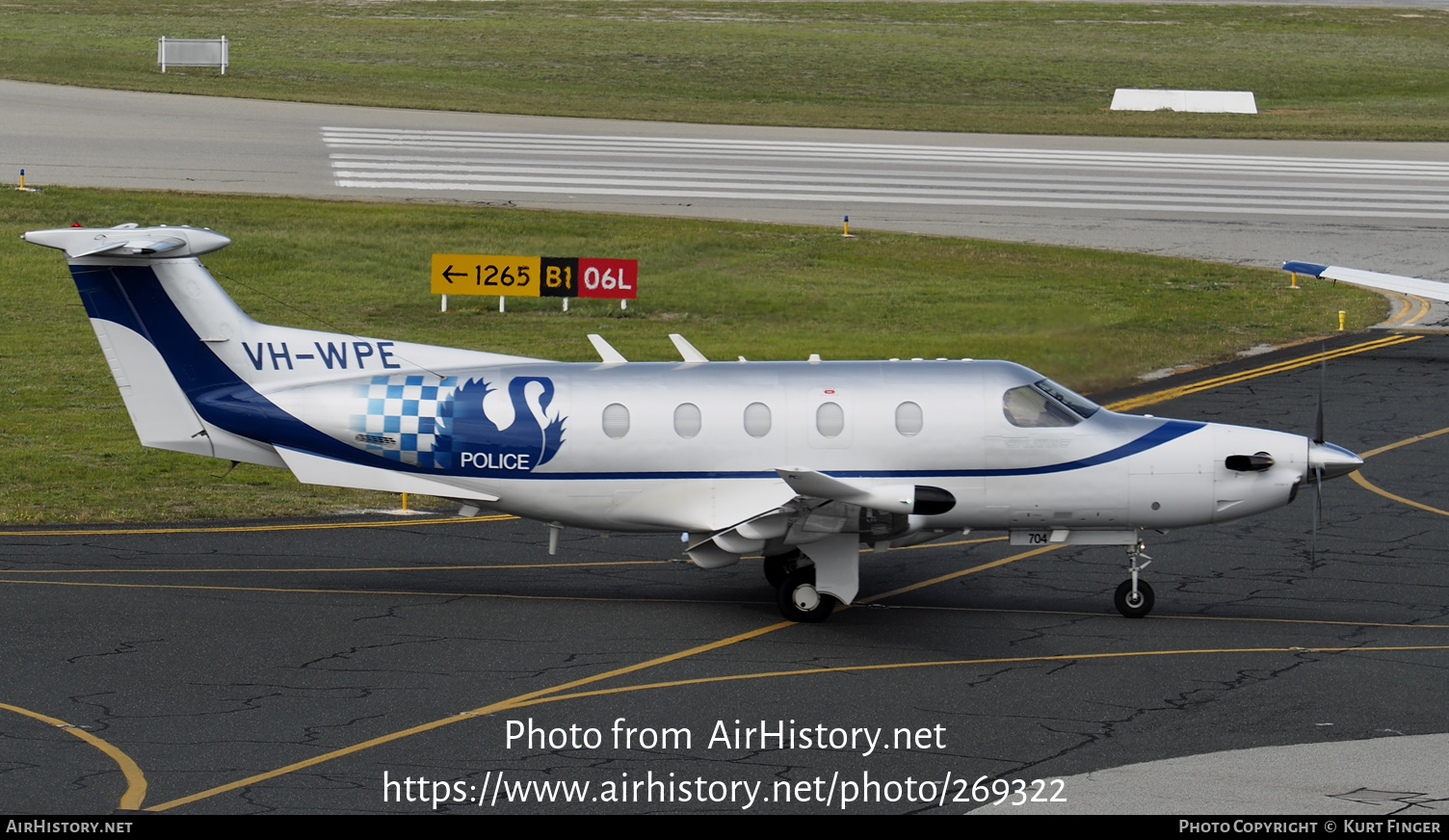 Aircraft Photo of VH-WPE | Pilatus PC-12/47 | Western Australia Police | AirHistory.net #269322