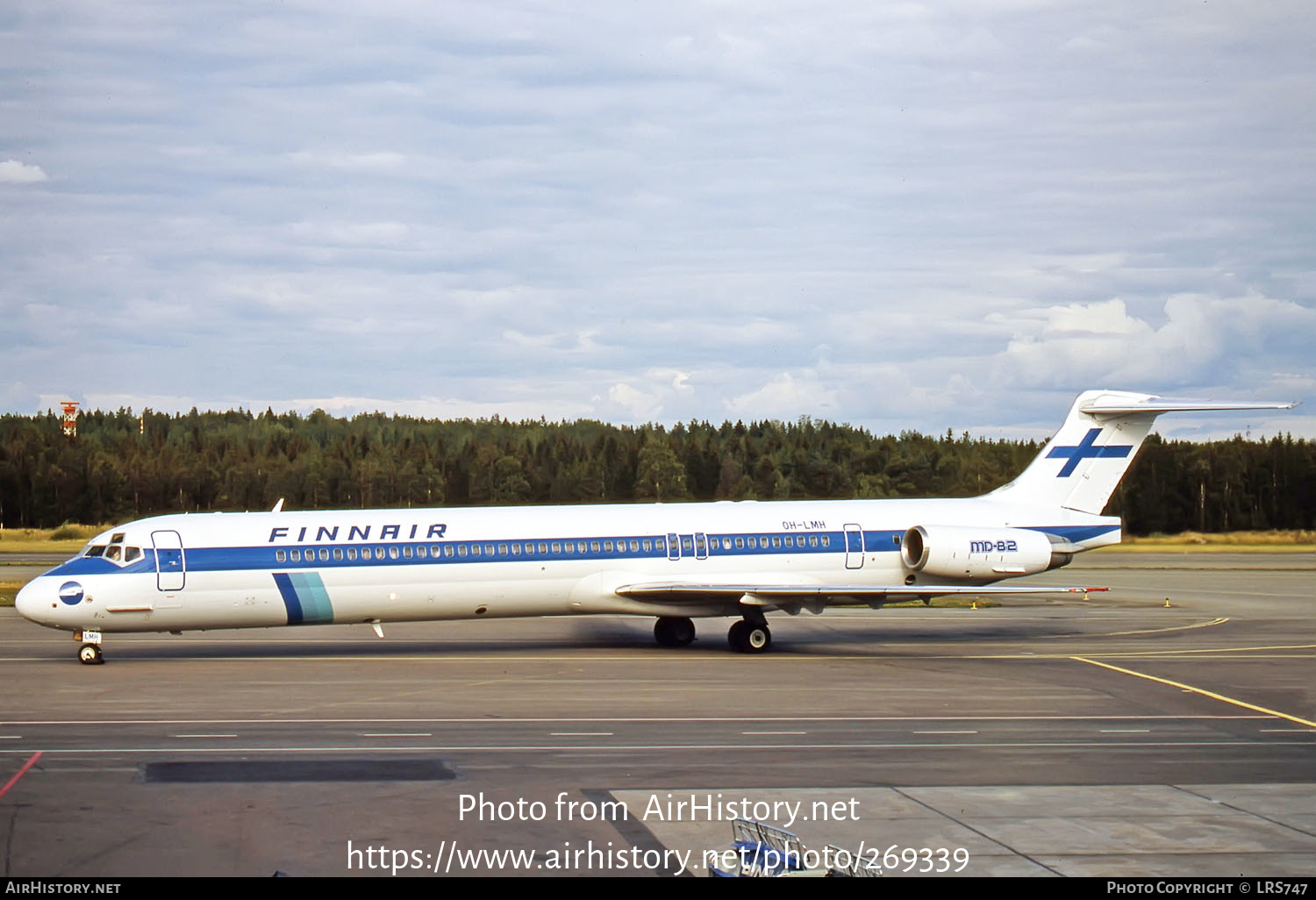 Aircraft Photo of OH-LMH | McDonnell Douglas MD-82 (DC-9-82) | Finnair | AirHistory.net #269339