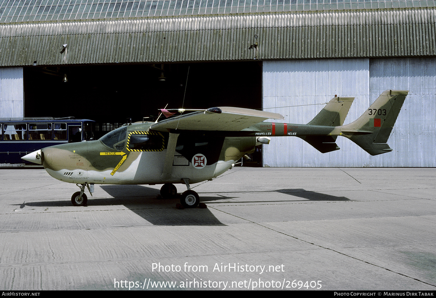 Aircraft Photo of 3703 | Reims FTB337G Milirole | Portugal - Air Force | AirHistory.net #269405