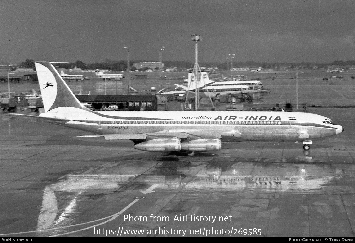 Aircraft Photo of VT-DSI | Boeing 707-337B | Air India | AirHistory.net #269585