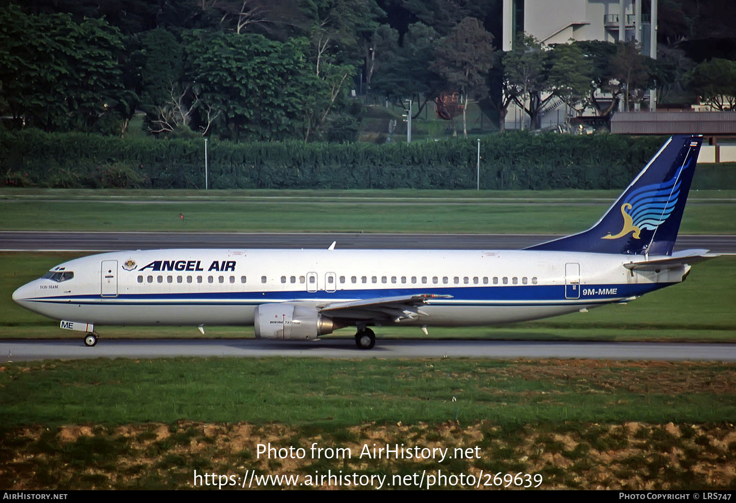 Aircraft Photo of 9M-MME | Boeing 737-4H6 | Angel Air | AirHistory.net #269639