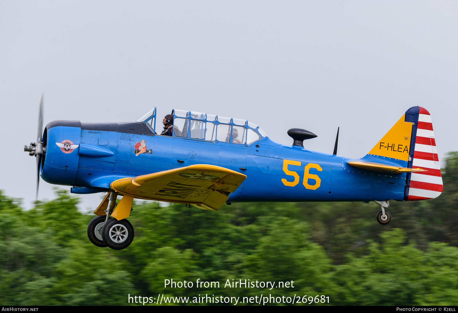 Aircraft Photo of F-HLEA | North American T-6G Texan | AVA - Aero Vintage Academy | USA - Air Force | AirHistory.net #269681