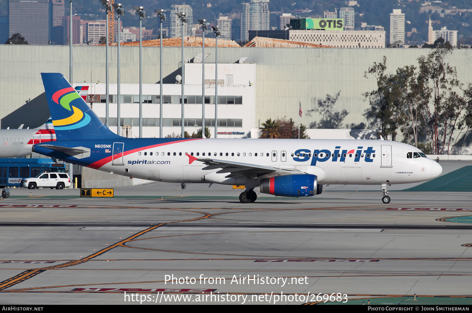 Aircraft Photo of N605NK | Airbus A320-232 | Spirit Airlines | AirHistory.net #269683