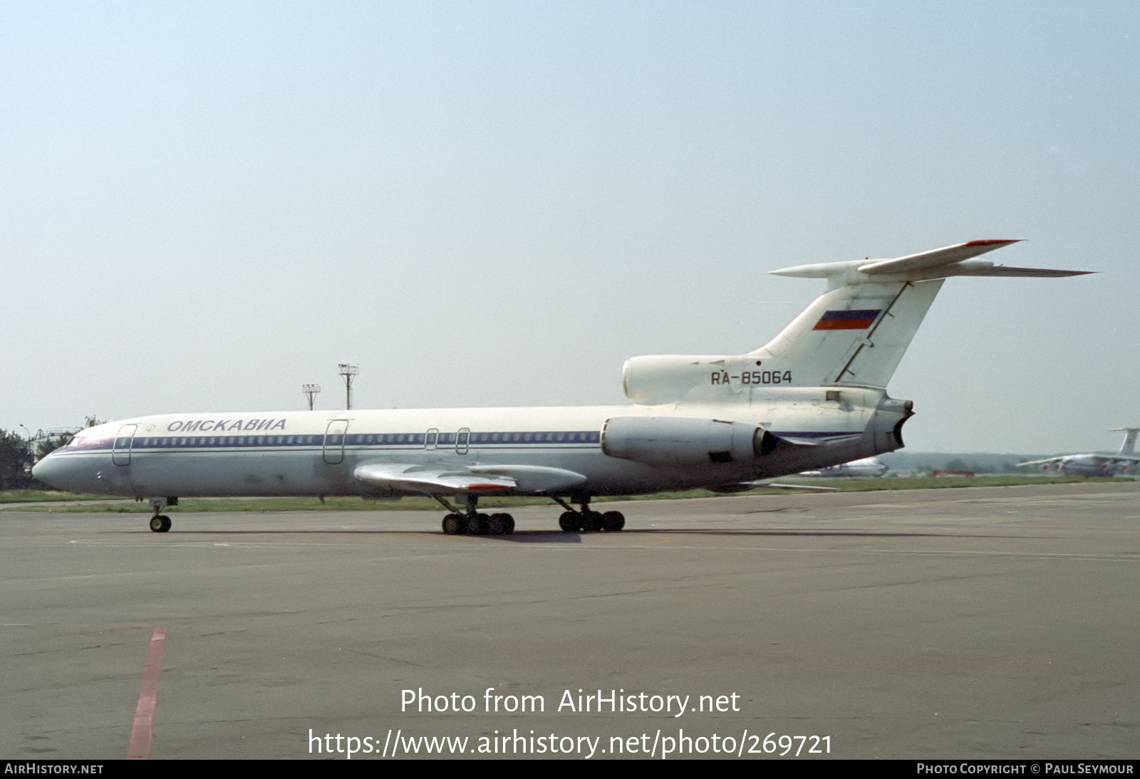 Aircraft Photo of RA-85064 | Tupolev Tu-154B-1 | Omskavia | AirHistory.net #269721