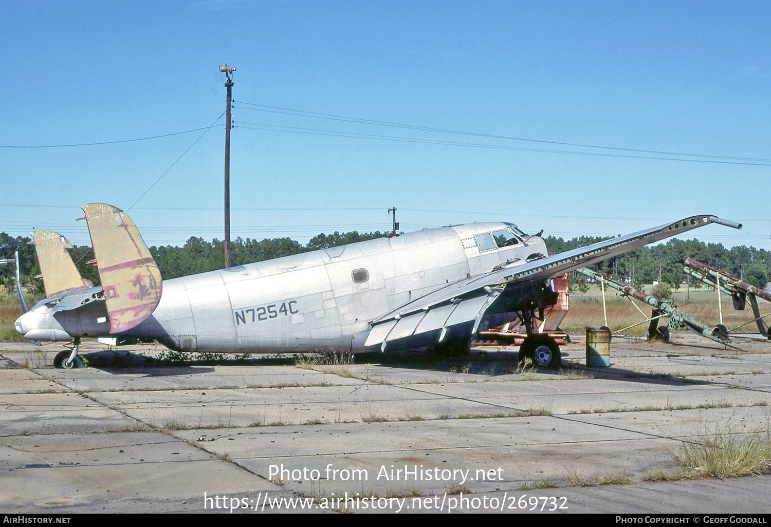 Aircraft Photo of N7254C | Lockheed PV-2 Harpoon | AirHistory.net #269732